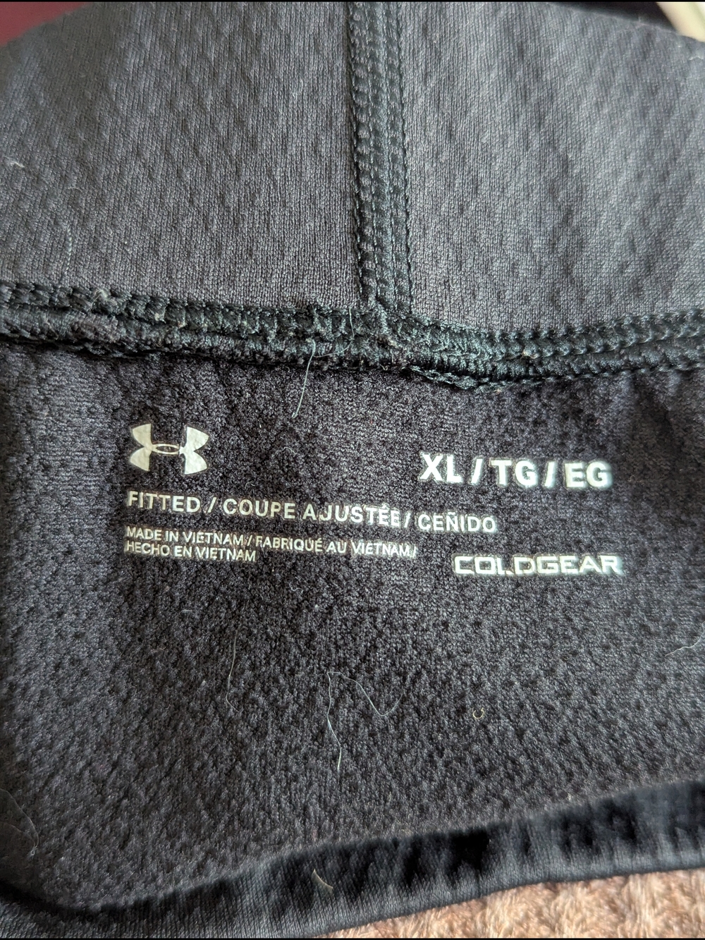 Under Armour Base 4.0 Cold Gear Men's Fitted Black Thermal Base Layer Long Johns - Picture 8 of 12